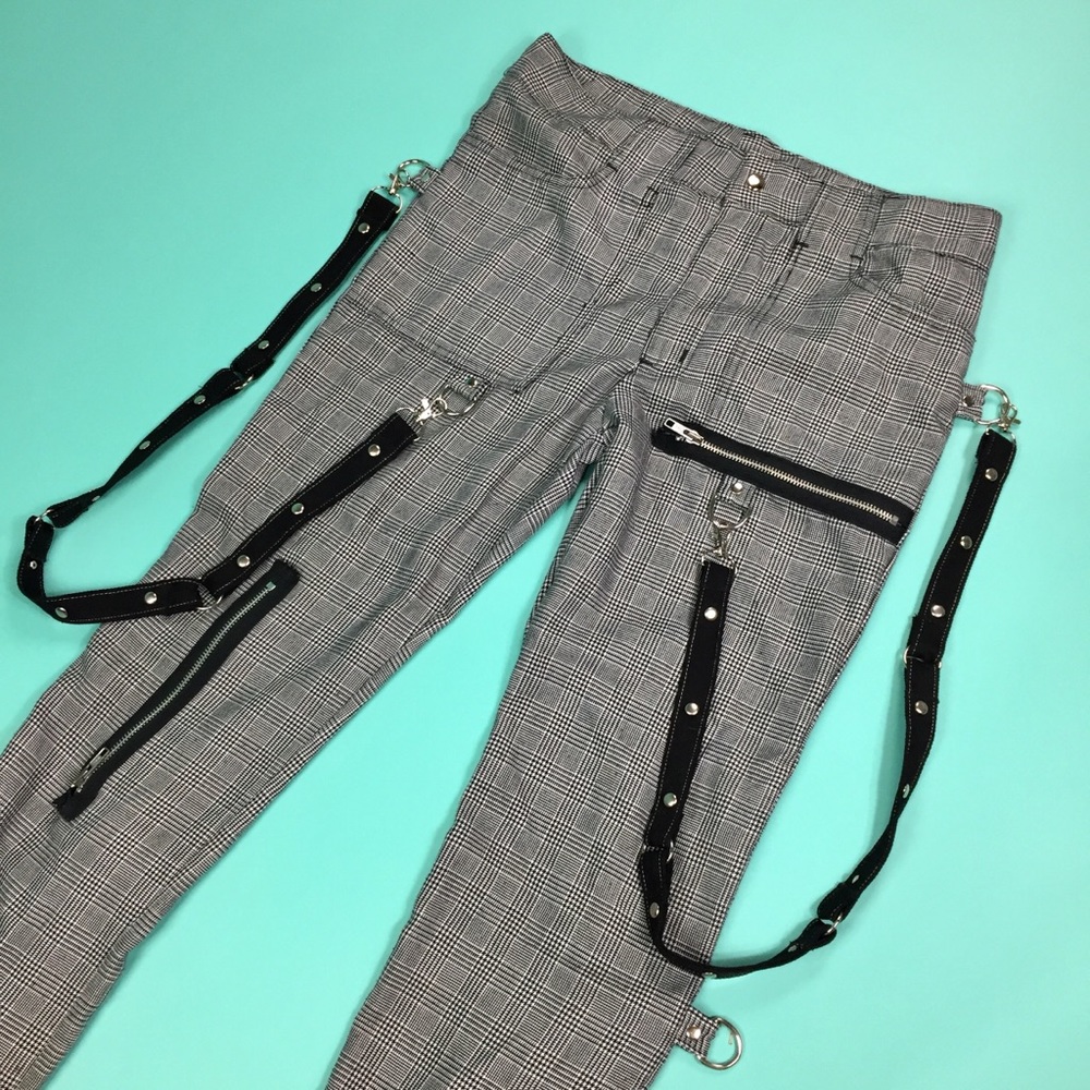 Vintage Lip Service Plaid Pants